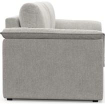 morse gray loveseat   