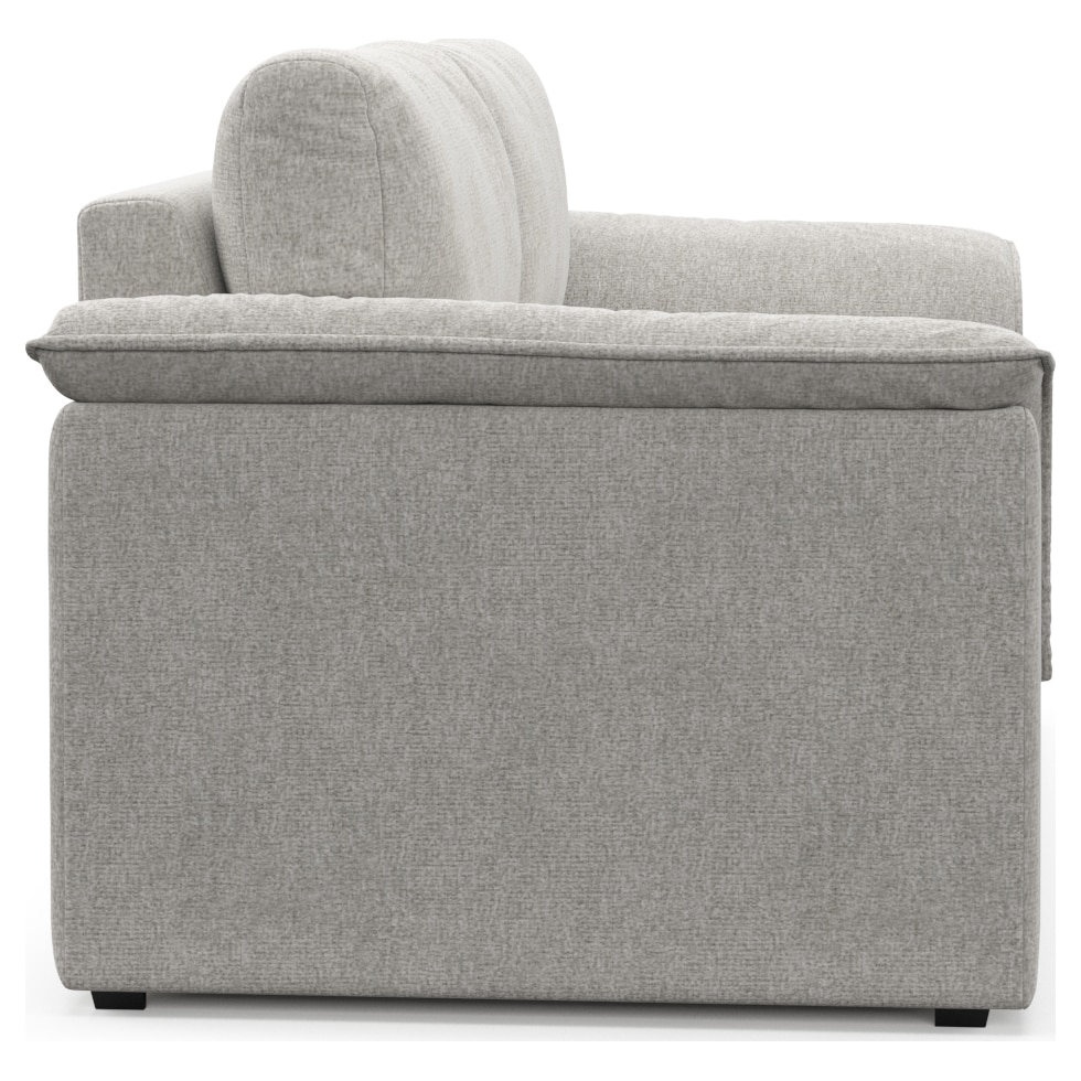 morse gray loveseat   