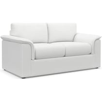 morse white loveseat   