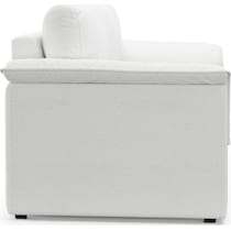 morse white loveseat   