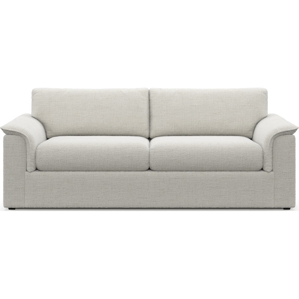 morse white sofa   