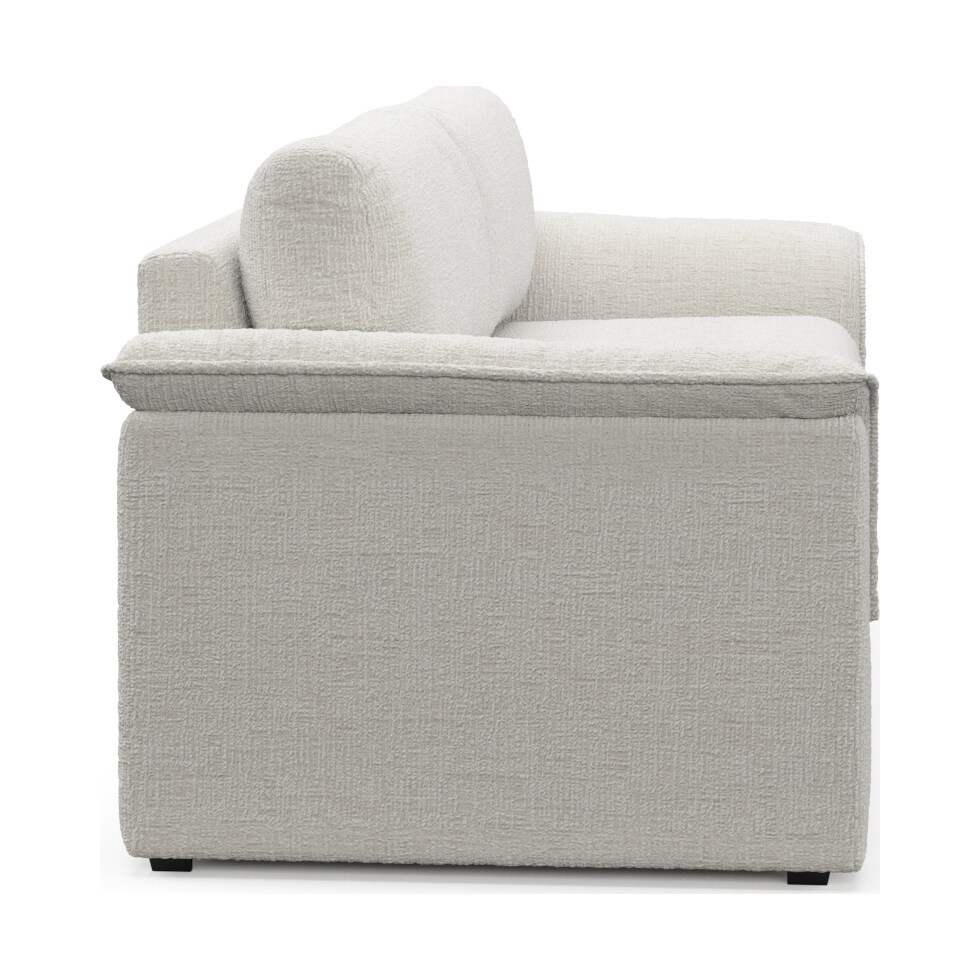 morse white sofa   