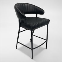 morton black counter height stool   