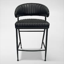 morton black counter height stool   