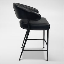morton black counter height stool   