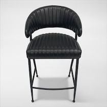 morton black counter height stool   