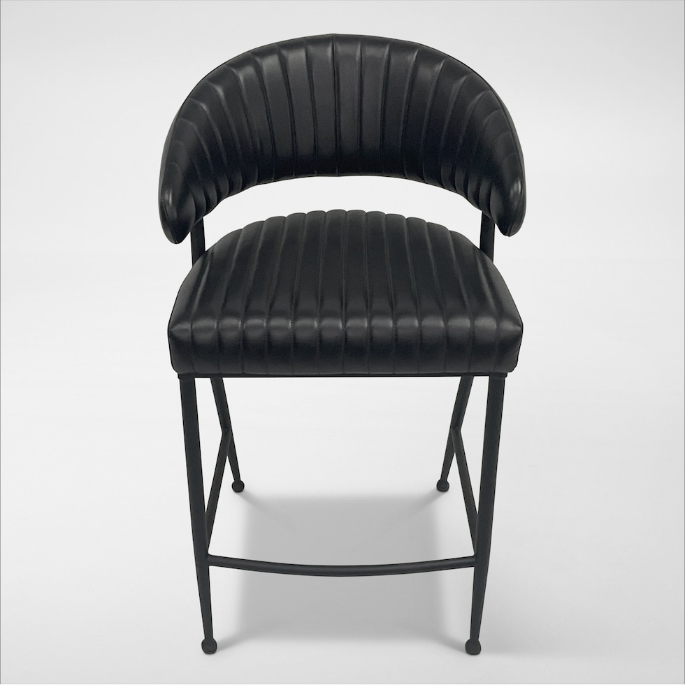 morton black counter height stool   