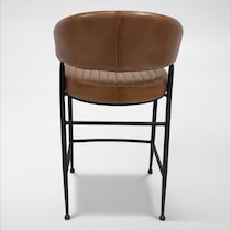 morton brown counter height stool   