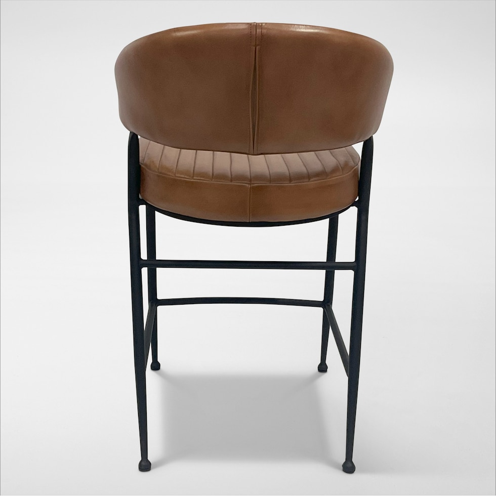 morton brown counter height stool   