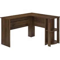 moses dark brown desk   