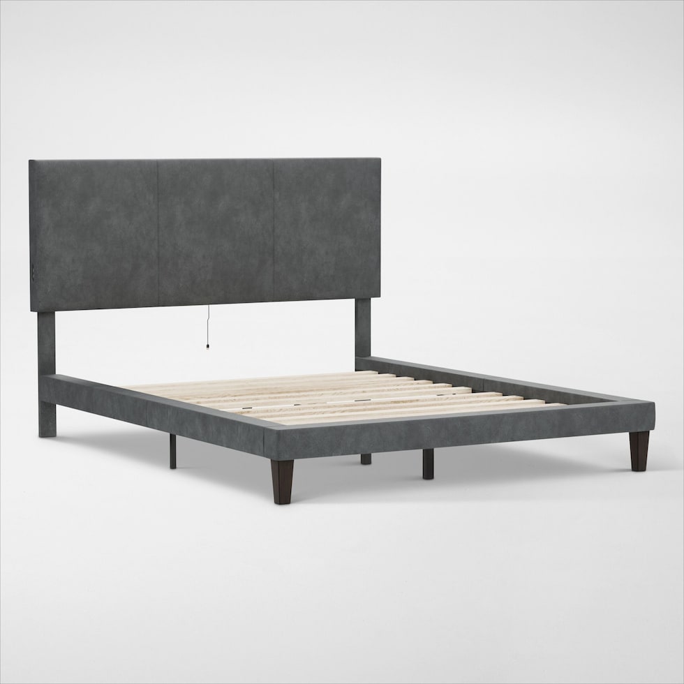 muellen gray full bed   