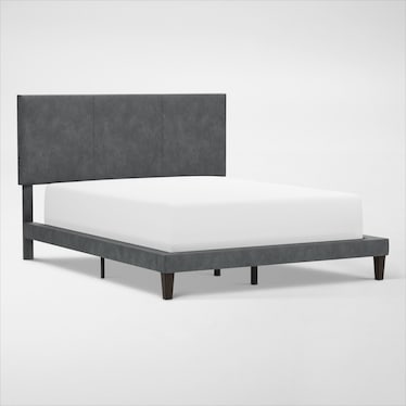 Muellen Upholstered Bed with USB Charging