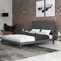 muellen gray full bed   