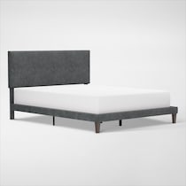 muellen gray queen bed   