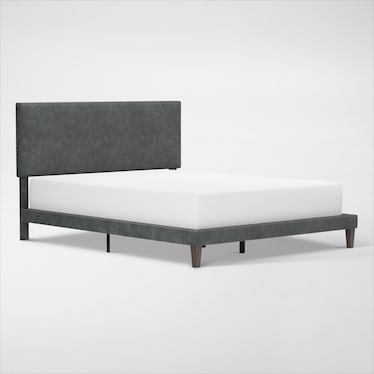Muellen Upholstered Bed with USB Charging