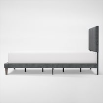 muellen gray queen bed   