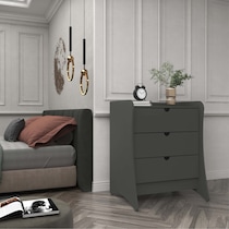 mulberry gray dresser   