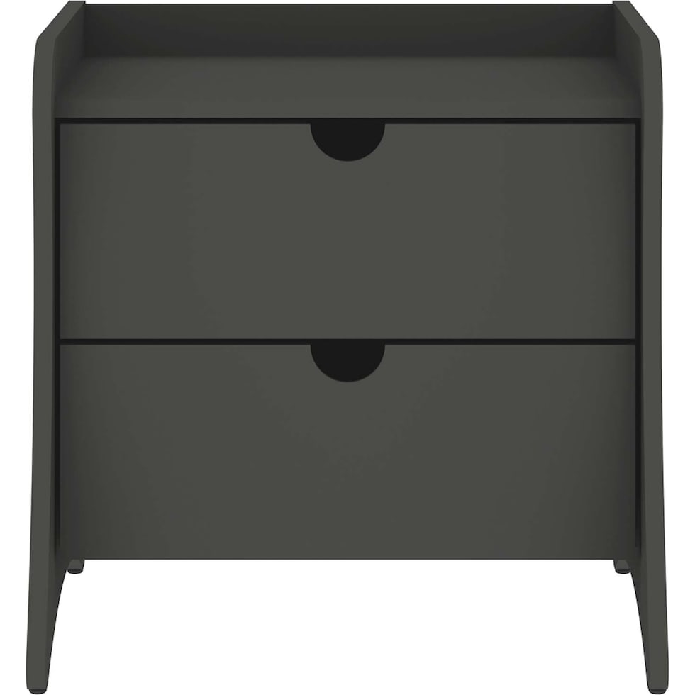 mulberry gray nightstand   