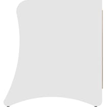 mulberry white nightstand   