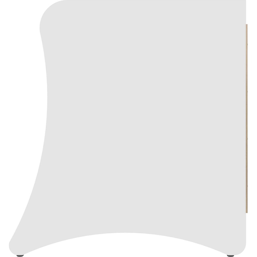 mulberry white nightstand   