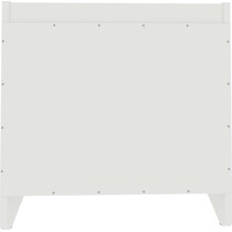 mulberry white nightstand   