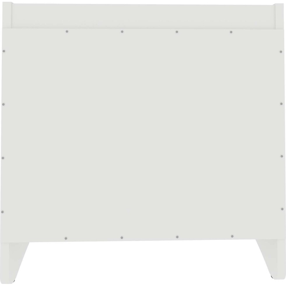 mulberry white nightstand   