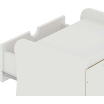 mulberry white nightstand   