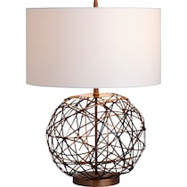 mulholland brown table lamp   