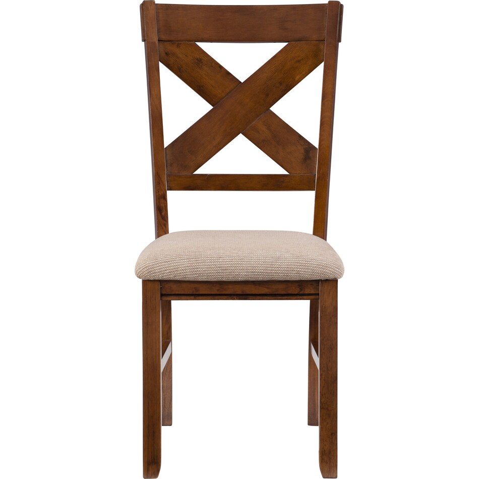 mullens dark brown chair   