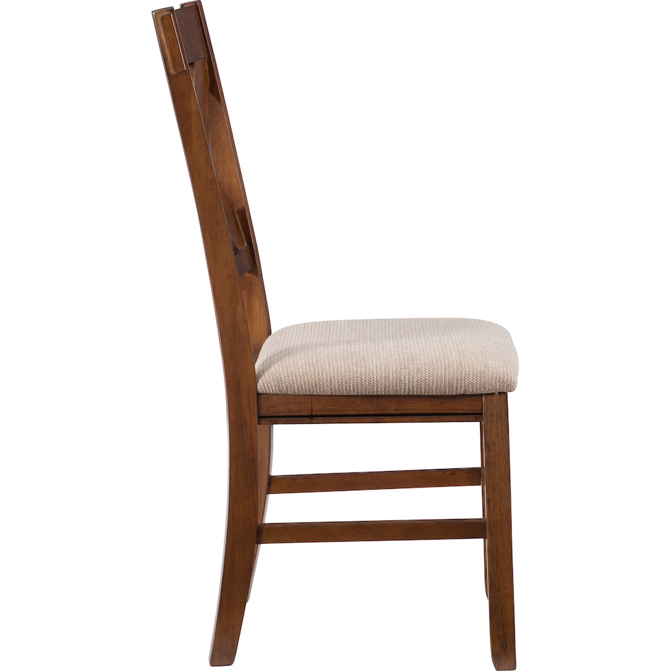 mullens dark brown chair   