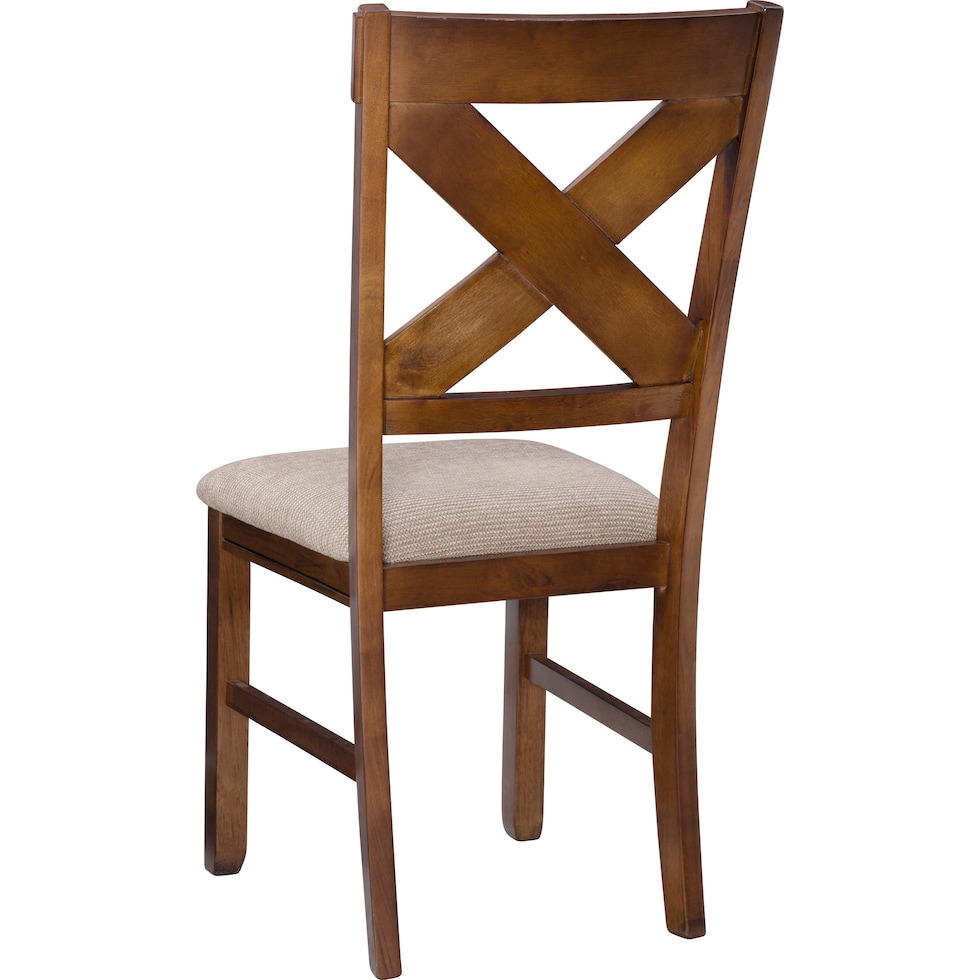 mullens dark brown chair   