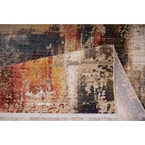 multicolor area rug  x    