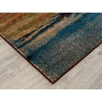 multicolor area rug  x    