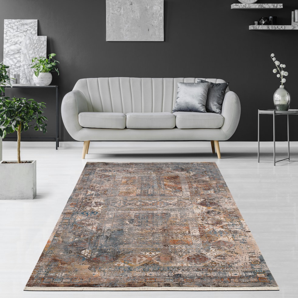 multicolor area rug  x    