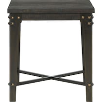 muster gray end table   