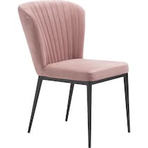 mya pink dining chair   