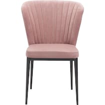 mya pink dining chair   