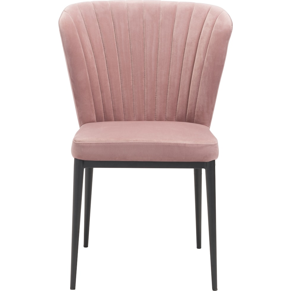 mya pink dining chair   