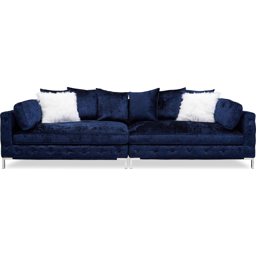 myla blue sofa   