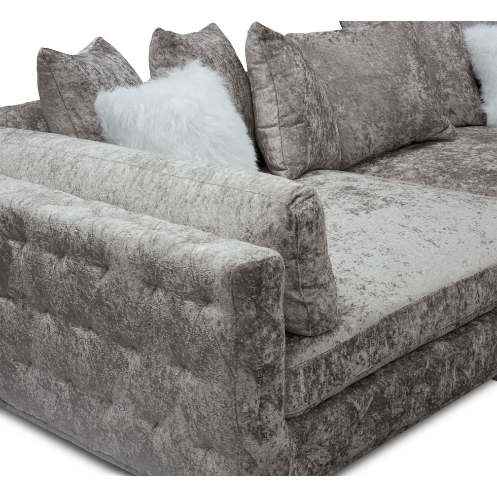 myla gray sofa   