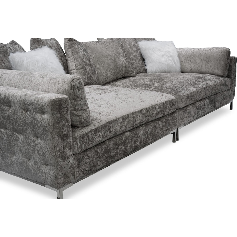 myla gray sofa   