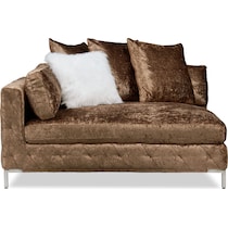 myla light brown corner sofa   