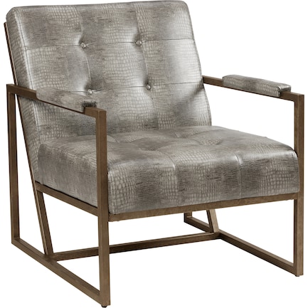 Nadine Accent Chair - Gray