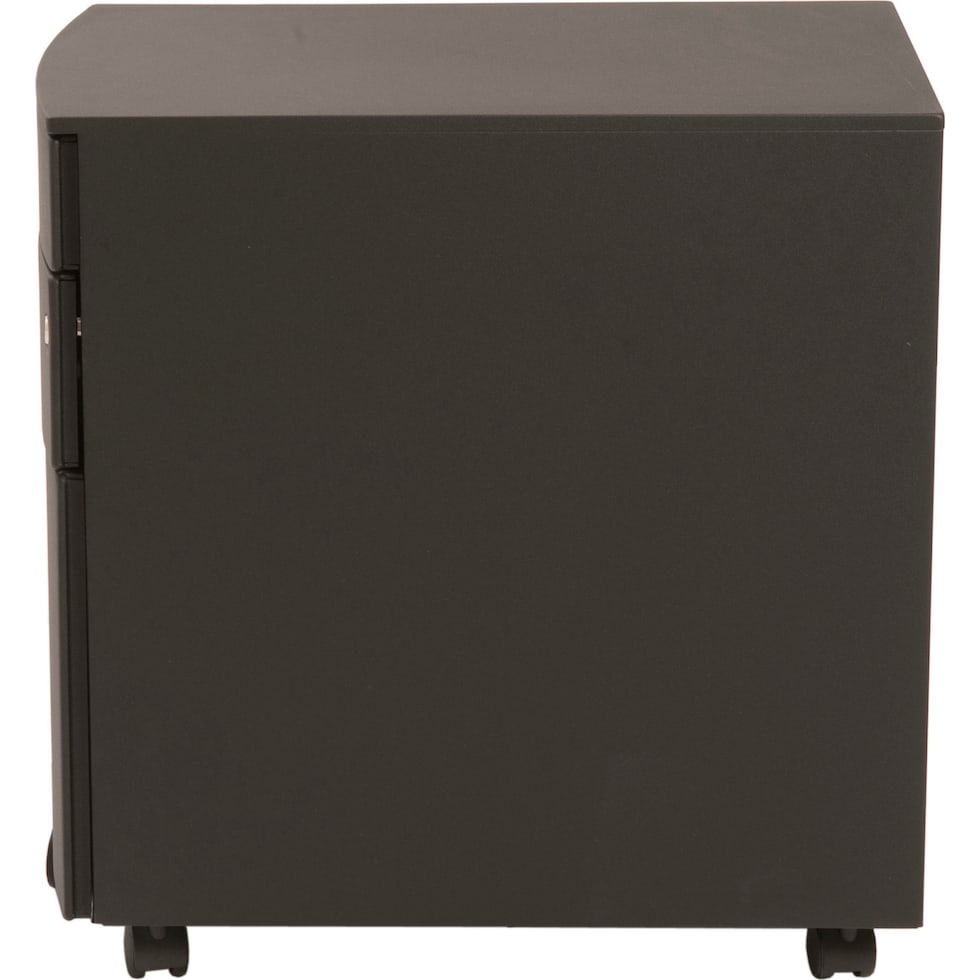 nadira black file cabinet   