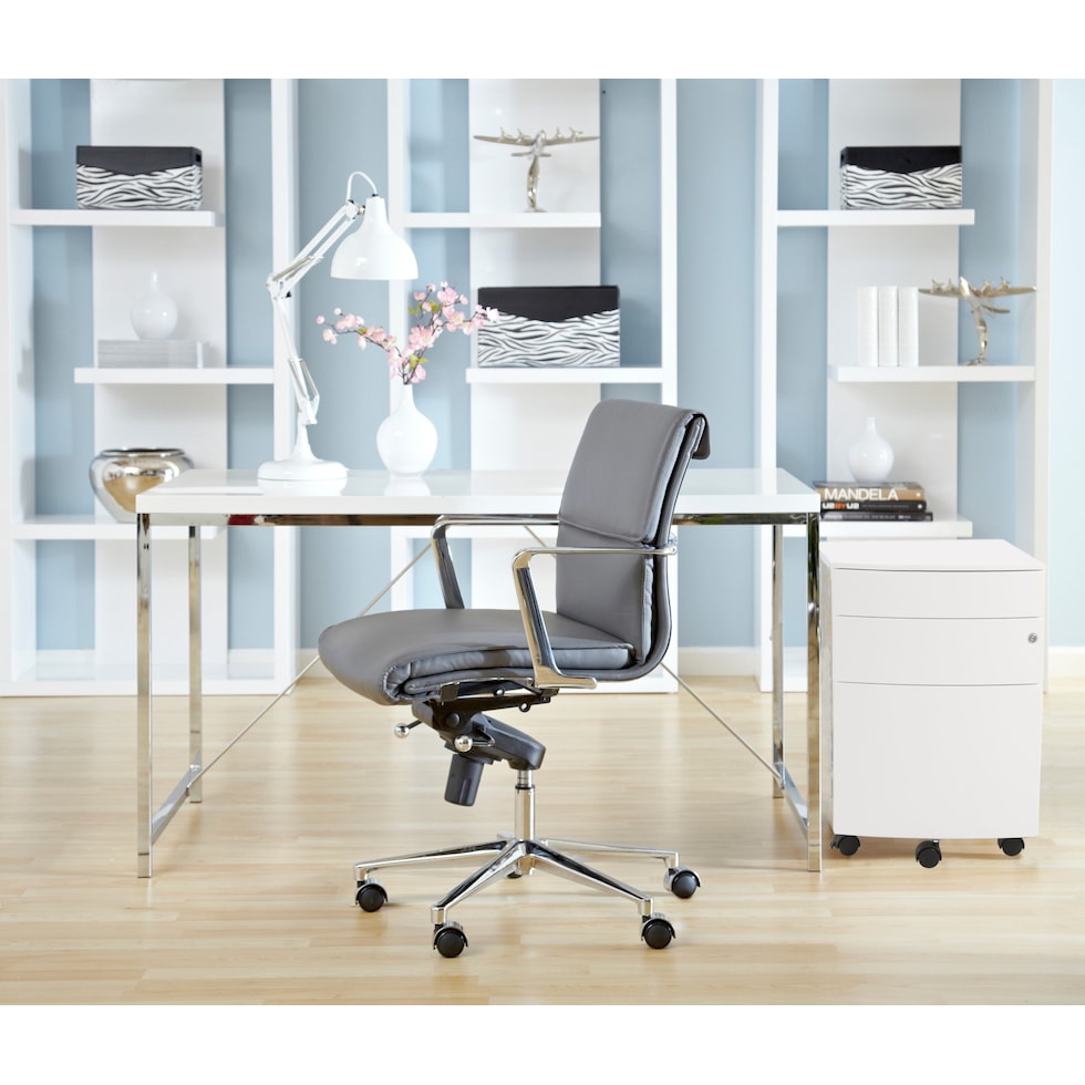 nadira white file cabinet   