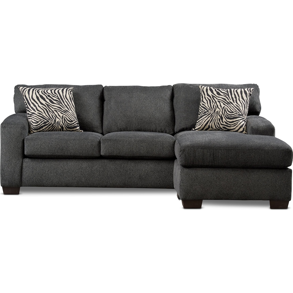 nala gray sectional   