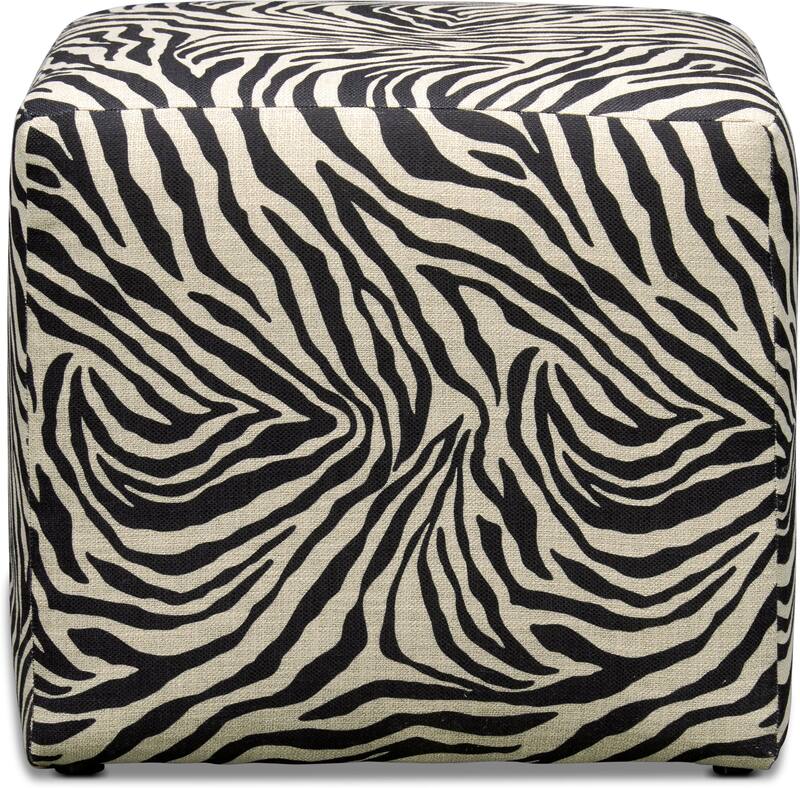 Nala 2Piece Sectional with Chaise and 2 Cube Ottomans Beige