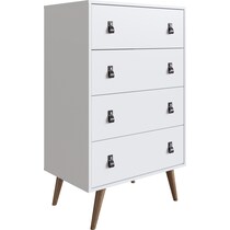 nalda white dresser   