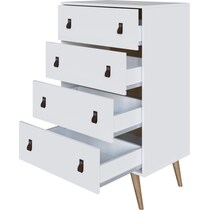 nalda white dresser   