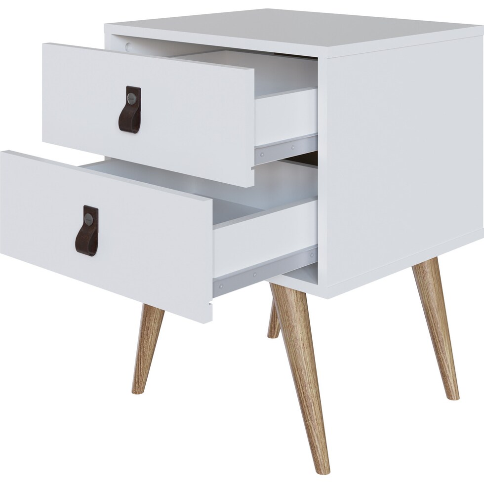 nalda white dresser   